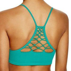 ❄SALE❄Free People green coachella bralette